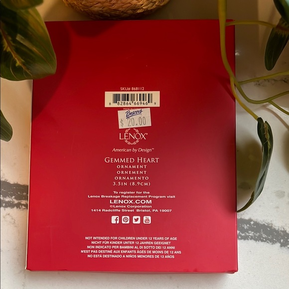 Lenox Gemmed Christmas Ornaments - Picture 5 of 11
